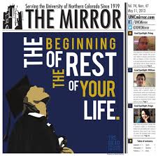 Saturday, May 11, 2013 Graduation e-Mirror by The UNC Mirror Student  Newspaper