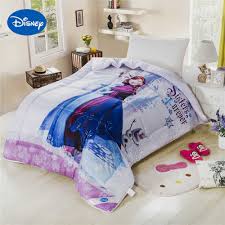 72 in x 86 in <br>1 sham: Kinderen Elza And Anna Frozen For Girl Bed Bedding Comforter Set Twin Size Disney Cartoon Luxclusif Com