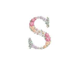 Heart alphabetsnumber embroidery designs, alphabets embroidery designs, jeans embroidery designs, small embroidery designs, free embroid. Letter S Embroidery Etsy