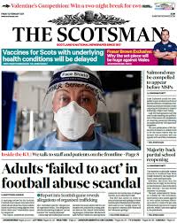Local news and latest airdrie, coatbridge and lanarkshire news, jobs in airdrie, sports news. Scotland S Papers Football Abuse Scandal And Vaccine Slowdown Fears Bbc News
