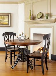 Amish Iron Pedestal Round Dining Room Table Round Dining Room Table Round Dining Room Dining Room Table