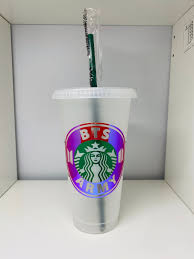 Livestream full online bts concert valentines day 2021 : Bts Army K Pop Starbucks Reusable Cold Cup Etsy In 2021 Personalized Starbucks Cup Starbucks Starbucks Cups