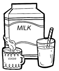Cocoa Milk Coloring Page Paginas Para Colorir Pintura Para Criancas Riscos