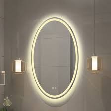 Check spelling or type a new query. China Oval Vanity Mirror Wall Mounted Led Backlit Mirror Bathroom Anti Fog Dimmable Makeup Mirror With Lights Horizontal Vertical China Home Decoration Mirror