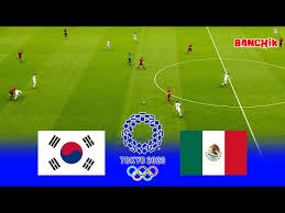 Mexico lining up prior to the group stage match against south korea at the 2018 fifa world cup. Y0vx2dqrwokjbm