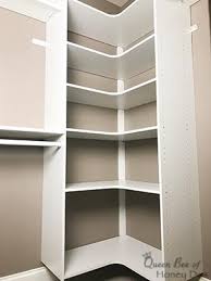 You can mount the drawers to the right or left, according to your needs. Easy Diy Closet System Queen Bee Of Honey Dos
