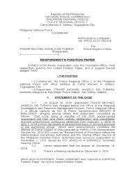These statements are designed to be taken as a whole, to present a complete picture of the financial condition and results of a business. Position Paper Venue Law Lawsuit
