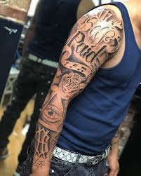Image May Contain One Or More People And Closeup Arm Tattoos For Guys Sleeve Tattoos Tattoos For Guys