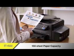 Original cyan, magenta and yellow toner cartridges sell for $56.99 and print 900 pages each. Epson Workforce Et 4550 Ecotank All In One Printer Product Exclusion Epson Us