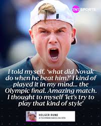 Holger Rune channelled his inner Novak to beat Carlos Alcaraz 💪