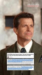 EXCLUSIVE: #ZackSnyder’s long-awaited passion project, ‘The Last  Photograph,’ is ready for its closeup. , The director has set the drama as  his next film and cast #RebelMoon stars Stuart Martin and ...