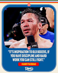 Manny Pacquiao proved that age is just a number in his comeback fight  against Mario Barrios 🙌