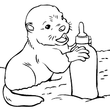 Otter Coloring Pages Best Coloring Pages For Kids Animal Coloring Pages Animal Coloring Books Baby Animals Pictures