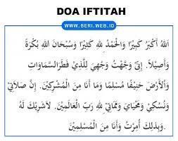 Rasulullah shallallaahu 'alaihi wasallam bersabda kepada rifa'ah ibn rafi' z, sahabatnya yang keliru. Doa Iftitah Bahasa Arab Dan Terjemahannya Lengkap Beri Mardiansyah