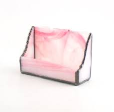 Hot pink color business card holder literature display holders especially designed for business cards, appointment cards and 3 1/2 x 2 material. Business Card Holder For Women Pink Desk Accessories Desktop Etsy Pink Desk Accessories Business Card Holders Pink Desk