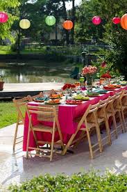 Bridal Wedding Shower Party Ideas Photo 10 Of 12 Fiesta Bridal Shower Backyard Bridal Showers Bridal Shower Decorations