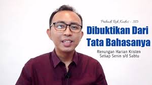 Bacaan, mazmur tanggapan dan renungan harian katolik: Renungan Harian Kristen Jumat 21 Mei 2021 Dibuktikan Dari Tata Bahasanya Suara Tabernakel Youtube