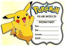 Inviti Compleanno Pokemon Da Stampare Gratis Semplice Invito Inviti Di Compleanno Festa Di Compleanno Pokemon Pokemon