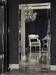 Wonderful Modern Bedroom Mirrors Luxurious Design Black Floral Wall Anf Unique Crystal Chandelier Large Floor Mirror Venetian Bedroom Minimalist Bedroom
