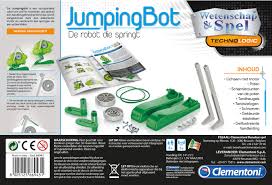 Gerçek bir dayanım ve sağlamlık isteyen motor sürücüsü yüksek kaliteli deri. Jumping Bot Clementoni