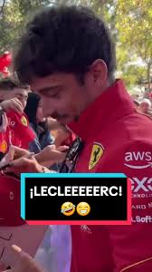 ¡LECLEEEERC! Charles Leclerc y su conexión con los fans