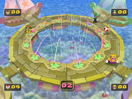 90998 Mario Party 5 Gamecube Screenshot Fishing In A Mini Game Png 640 480 Mario Party Fishing Game Gamecube