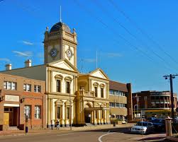 Maitland Town Hall Hunter Valley Near Newcastle Nsw 1888 Construction History Hunters Ferry Building San Francisco Newcastle Nsw