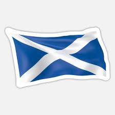 Eine selten verwendete version weist einen hellblauen grund auf. Schottische Flagge Fur Schottland Sticker Spreadshirt Fahne Danemark Schottland Flagge Schottische