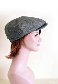 Womens Newsboy Hat Blueish Gray Newspaper Boy Cap Mens Newsboy Etsy News Boy Hat Cap Mens Mens Newsboy Hat