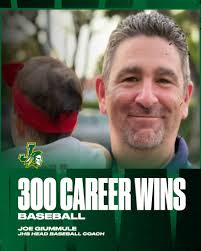 Special Congratulations to JHS head baseball coach Joe Giummule