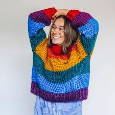 This is a pdf knitting pattern, not a finished hat. Roll Up Knit Down Jumper Knitting Pattern Ribblr
