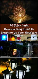 Start by sealing your pots with a white glue or pot sealer. 20 Solar Light Repurposing Ideas To Brighten Up Your Outdoors Diy Crafts