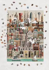 Get hints, track time, print, access previous puzzles and much more. Barcelona 1000 Pieces Martin Schwartz Shop