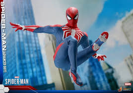Hot Toys 1 6th Scale Spider Man Advanced Suit Marvel S Spider Man Hot Toys Spiderman Spiderman Marvel Spiderman