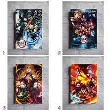 Infinity train, is a 2020 japanese animated dark fantasy period action film. Hiasan Dinding Poster Kayu Anime Demon Slayer Kimetsu No Yaiba Movie Mugen Ressha Hen Mugen Train Shopee Indonesia