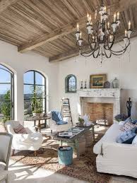 Ca Santa Barbara Montecito French Style Farmhouse Beach House Interior House Styles Bohemian Style Living Room