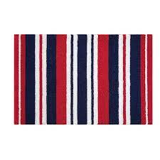 The color blue, white, and red may come in different variations and design, such as the flag of the united states, the united kingdom(union jack) the eleven stripes symbolize the signatories of the liberian declaration of independence and the red and white symbolize courage and moral excellence. Red White Blue Stripes Acrylic Rug 22 X 34 C F Enterprises