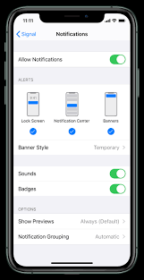 Learn how to change the text message notifications on your iphone. Troubleshooting Notifications Signal Support