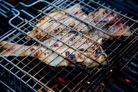 Begin by making the slaw, which is a combination of shredded red cabbage, chopped red onions, cilantro, apple cider. Fish Tacos Sbs