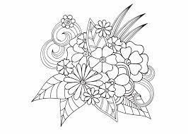 Outlines outline circle frames frame border borders flower. Kleurplaat Bloemen 50 Superleuke Gratis Kleurplaten Bloemen