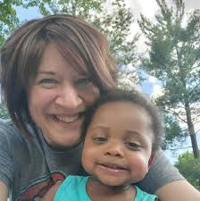 Relaxing evening with crochet and audiobook