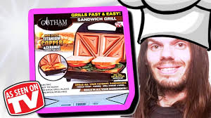 Making Grilled cheese, French toast and Pizza w/ The Gotham Steel Sandwich  Grill "As seen