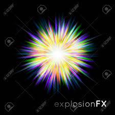 This transient astronomical event occurs during the last evolutionary stages of a massive star or when a white dwarf is triggered into runaway nuclear fusion. The Supernova Explosion Vector Illustration Light Effect On Black Background Stock Photo Picture And Royalty Free Image Image 83720489