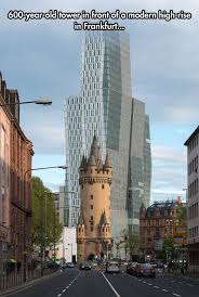 When Old Times Meet New Times Frankfurt Am Main Frankfurt Germany