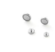 Neodymium Pot Magnets with External Threaded Stud | SDM ...