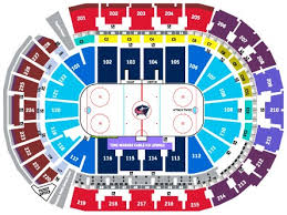 Nationwide Arena Columbus Ohio Seating Chart Nationwide