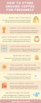 In most cases, the places where you store your coffee won't be optimal. 9 Amazing How To Store Ground Coffee For Freshness Hacks