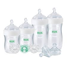 Amazon Com Nuk Simply Natural Bottles With Safetemp Gift Set 0 Months Baby