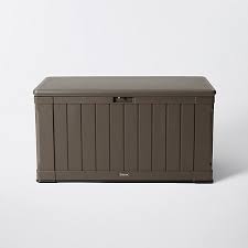Nous allons ici passer en revue les meubles de jardin. Coffre De Rangement Resine Lifetime Coloris Taupe 430 L Castorama