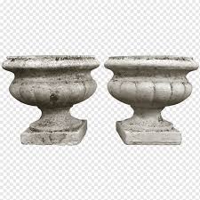 What kind of stone for an urn planter? Urn Cast Stone Garden Pedestal Rock Rock Furniture Stone Carving Vase Png Pngwing